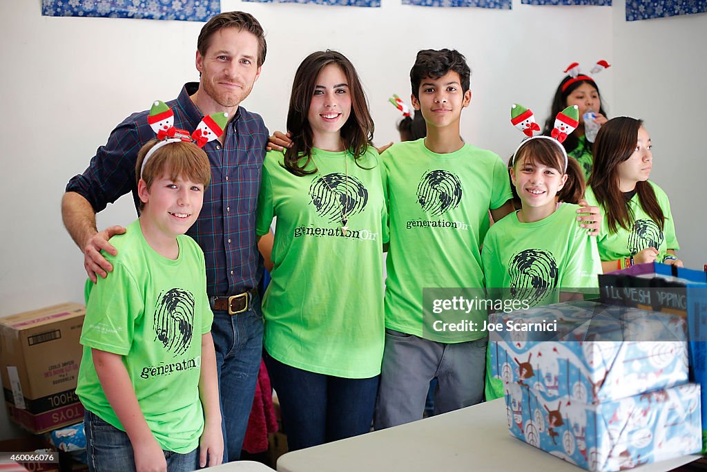 Celebrities Join generationOn And Hasbro To Distribute Holiday Gifts to Local LA Families