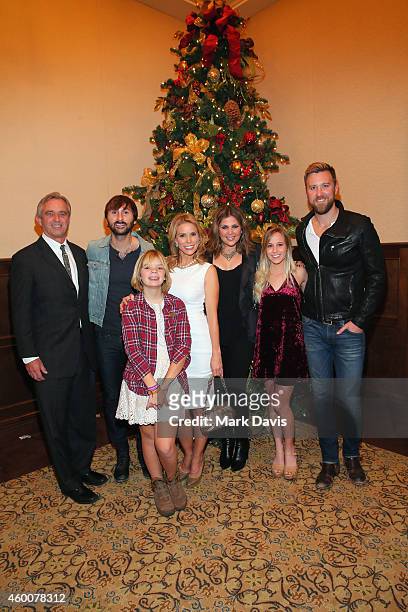 Robert F. Kennedy, Jr., musician Dave Haywood, guest, actress Cheryl Hines, singer/songwriter Hillary Scott, guest and musician Charles Kelley of...