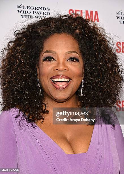 Oprah Winfrey attends the "Selma" and The Legends Who Paved The Way Gala at Bacara Resort on December 6, 2014 in Goleta, California.