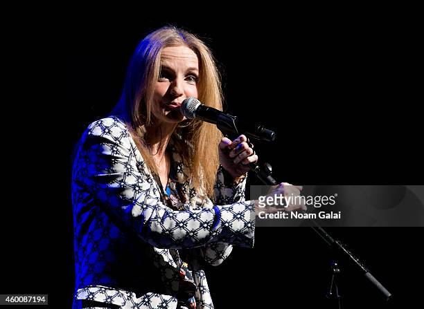 Patty Griffin performs during the 4th Annual "Home For The Holidays" Benefit Concert at Beacon Theatre on December 6, 2014 in New York City.
