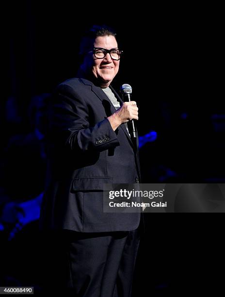 Lea DeLaria performs during the 4th Annual "Home For The Holidays" Benefit Concert at Beacon Theatre on December 6, 2014 in New York City.