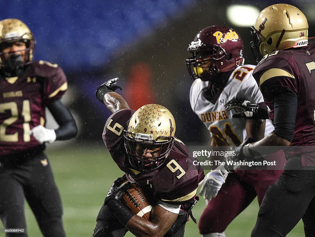 Maryland High School 2A Football State Championship: Douglass vs. Dunbar (Baltimore)