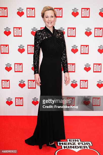 Bettina Wulff attends the Ein Herz Fuer Kinder Gala 2014 - Red Carpet Arrivals on December 6, 2014 in Berlin, Germany.