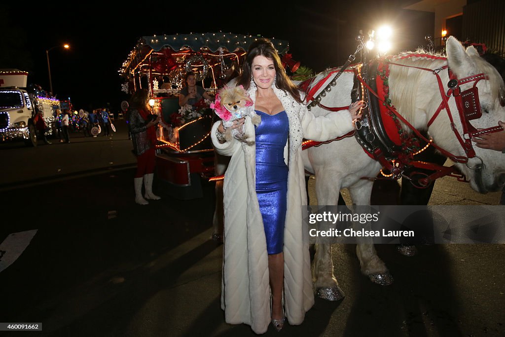 Lisa Vanderpump Serves As Grand Marshall Of Palm Springs Festival Of Lights Parade