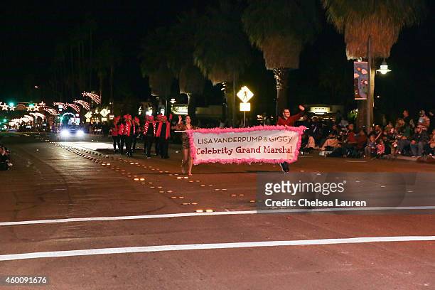 General view of the atmosphere at Palm Springs Festival Of Lights Parade the on December 6, 2014 in Palm Springs, California.