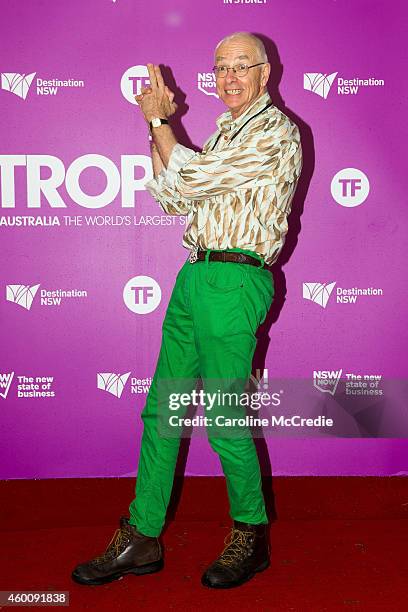 Karl Kruszelnicki at Tropfest 2014 on December 7, 2014 in Sydney, Australia.