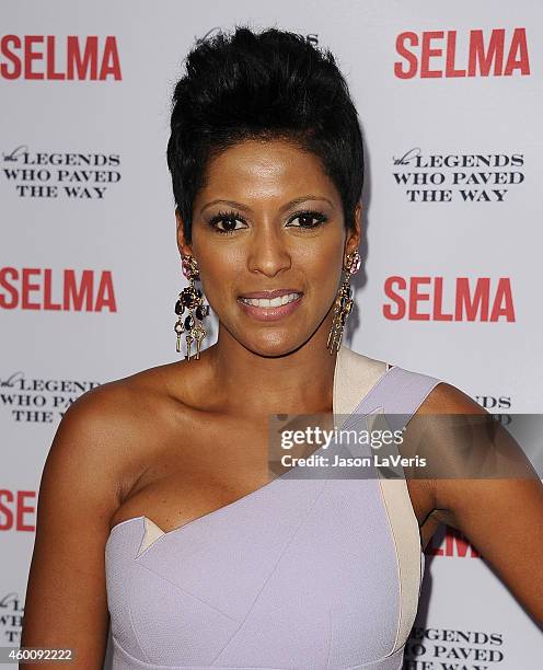 Tamron Hall attends the "Selma" and the Legends Who Paved the Way gala at Bacara Resort on December 6, 2014 in Goleta, California.