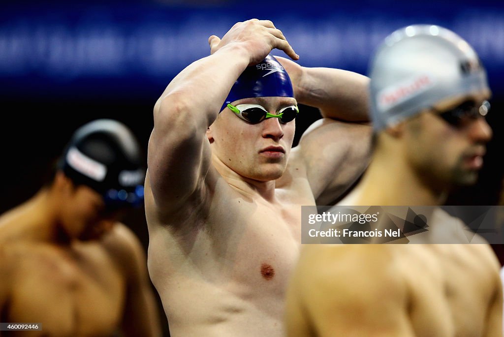 12th FINA World Swimming Championships (25m) - Day Five