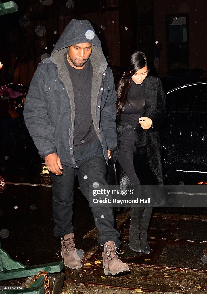 Celebrity Sightings In New York City - December 06, 2014