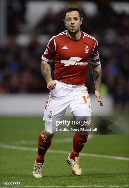 Andy Reid of Nottingham Forest during the Sky Bet Championship match between Nottingham Forest and Leeds United at City Ground on December 29, 2013...