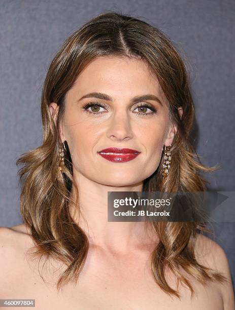 Stana Katic attends The Music Center's 50th Anniversary Spectacular at The Music Center on December 6, 2014 in Los Angeles, California.