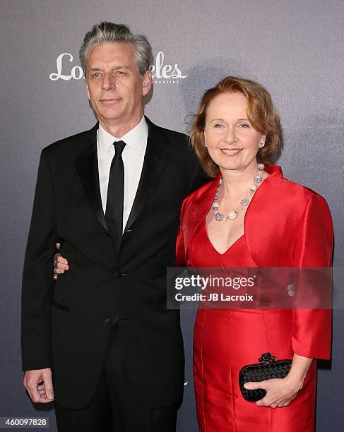 Michael Ritchie and Kate Burton attend The Music Center's 50th Anniversary Spectacular at The Music Center on December 6, 2014 in Los Angeles,...