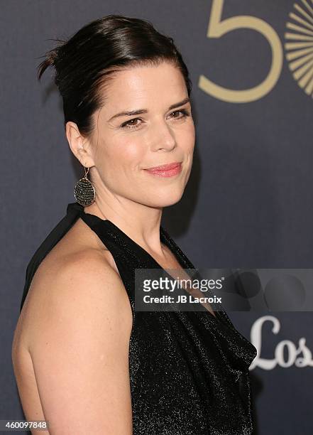 Neve Campbell attends The Music Center's 50th Anniversary Spectacular at The Music Center on December 6, 2014 in Los Angeles, California.