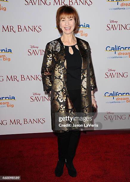 Actress Kathy Baker attends the premiere of "Saving Mr. Banks" at Walt Disney Studios on December 9, 2013 in Burbank, California.