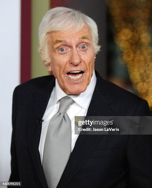 Actor Dick Van Dyke attends the premiere of "Saving Mr. Banks" at Walt Disney Studios on December 9, 2013 in Burbank, California.