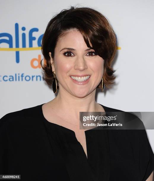 Actress Melanie Paxson attends the premiere of "Saving Mr. Banks" at Walt Disney Studios on December 9, 2013 in Burbank, California.