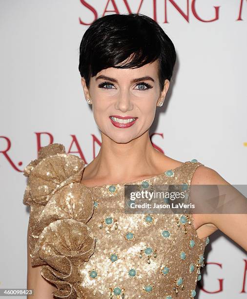 Actress Victoria Summer attends the premiere of "Saving Mr. Banks" at Walt Disney Studios on December 9, 2013 in Burbank, California.