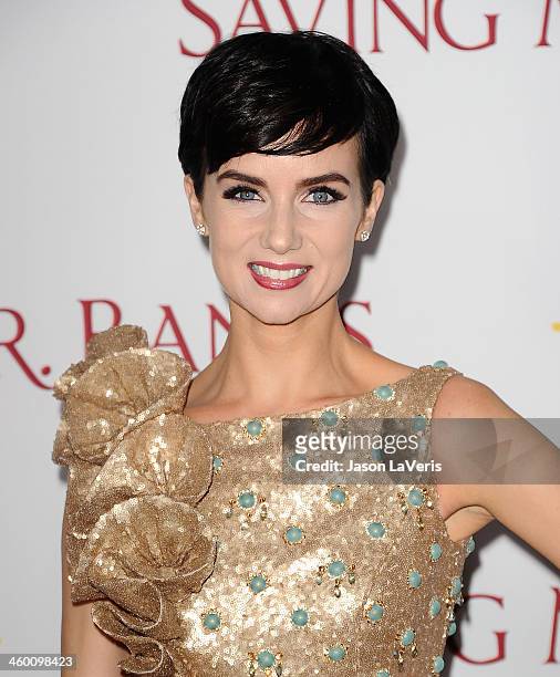 Actress Victoria Summer attends the premiere of "Saving Mr. Banks" at Walt Disney Studios on December 9, 2013 in Burbank, California.