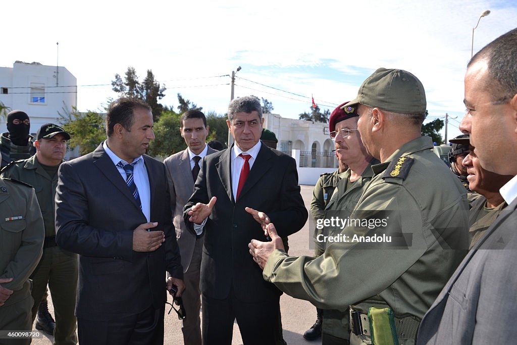 Security measures near Tunisian-Libyan border