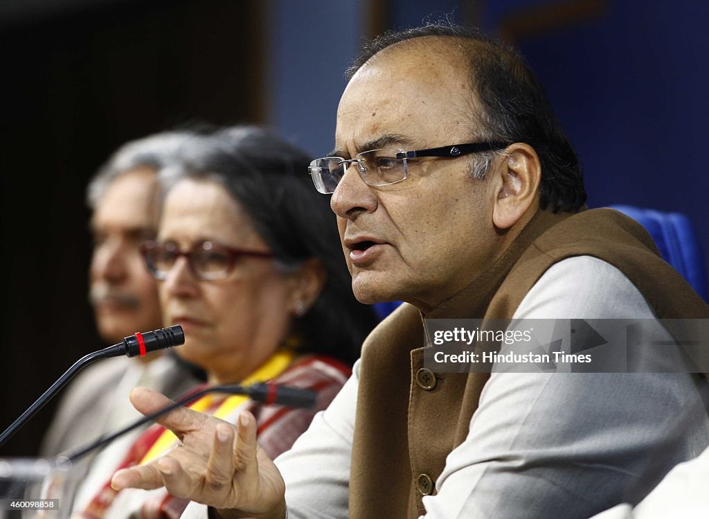 Union Finance Minister Arun Jaitley Addresses Press Conference