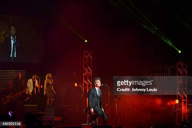Richard Marx performs at the 2014 Annual Dreaming On The Beach Gala at Fillmore Miami Beach on December 6, 2014 in Miami Beach, Florida.