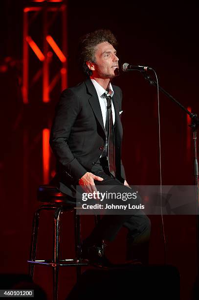 Richard Marx performs at the 2014 Annual Dreaming On The Beach Gala at Fillmore Miami Beach on December 6, 2014 in Miami Beach, Florida.