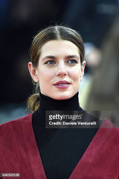 Charlotte Casiraghi attends the Gucci Paris Masters 2014 at Paris Nord Villepinte on December 7, 2014 in Paris, France.