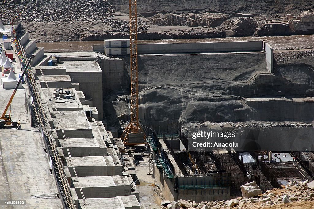 Grand Ethiopian Renaissance Dam construction