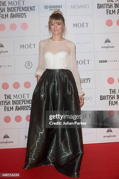 Edith Bowman attends the Moet British Independent Film Awards at Old Billingsgate Market on December 7, 2014 in London, England.