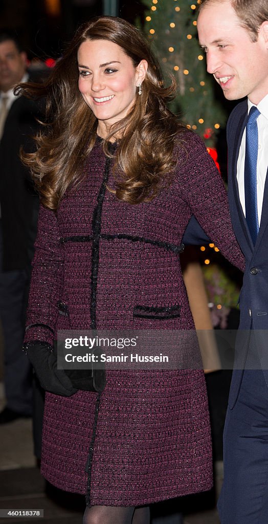 The Duke And Duchess Of Cambridge Arrive In New York