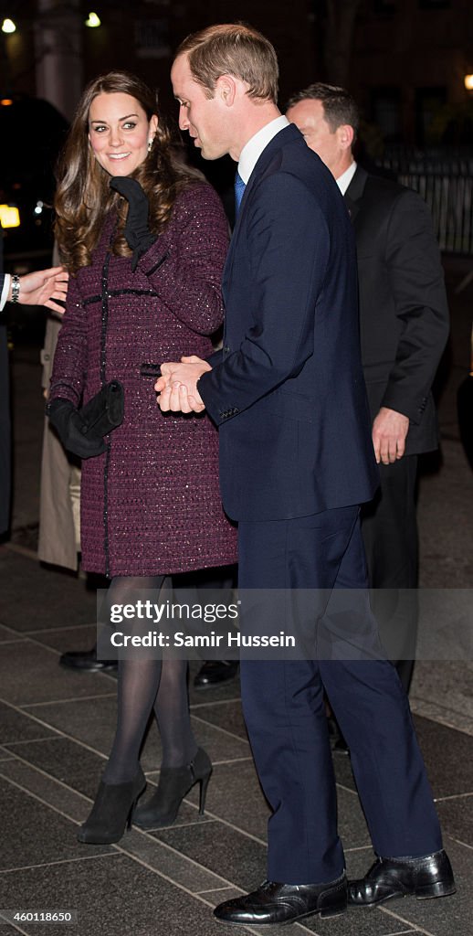 The Duke And Duchess Of Cambridge Arrive In New York