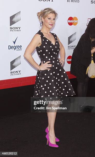 Actress Stephanie Kurtzuba attends the "Annie" world premiere at Ziegfeld Theater on December 7, 2014 in New York City.