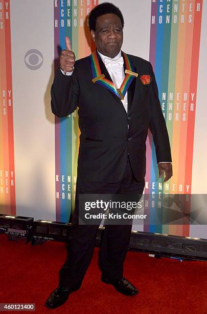 Al Green walks the red carpet during the 27th Annual Kennedy Center Honors at John F. Kennedy Center for the Performing Arts on December 7, 2014 in...