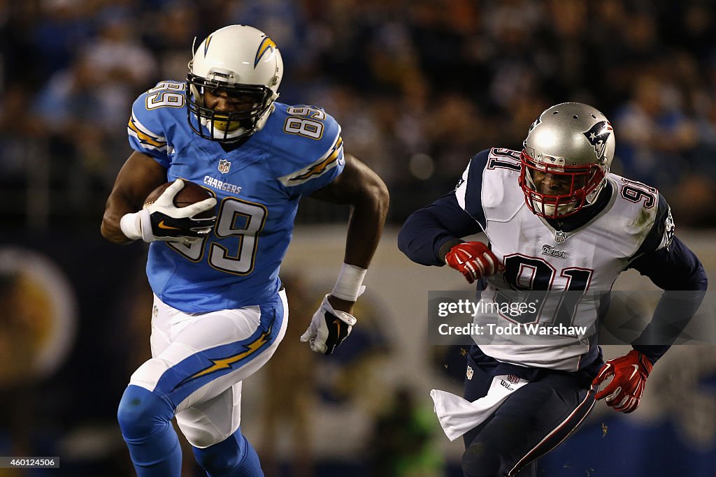 New England Patriots v San Diego Chargers