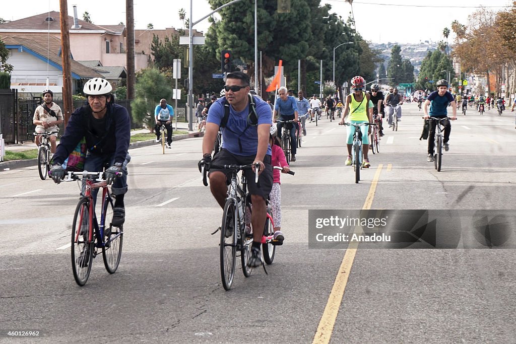 11th CicLAvia Cycle Event takes place in LA