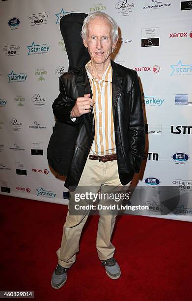 Musician Robby Krieger attends the Starkey Hearing Foundation Inaugural Celebrity Golf Classic PrePlay VIP Reception at Shadow Hills Estate on...