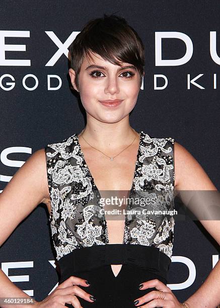 Sami Gayle attends the "Exodus: Gods And Kings" New York Premiere at Brooklyn Museum on December 7, 2014 in New York City.
