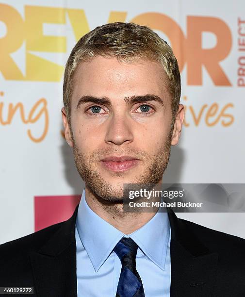 Filmmaker Shane Bitney Crone attends "TrevorLIVE LA" Honoring Robert Greenblatt, Yahoo and Skylar Kergil for The Trevor Project at Hollywood...