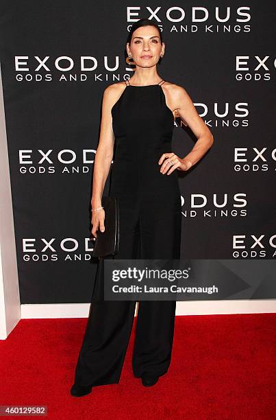 Julianna Margulies attends the "Exodus: Gods And Kings" New York Premiere at Brooklyn Museum on December 7, 2014 in New York City.