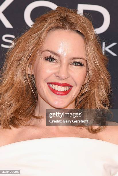 Kylie Minogue attends the "Exodus: Gods And Kings" New York Premiere at Brooklyn Museum on December 7, 2014 in New York City.