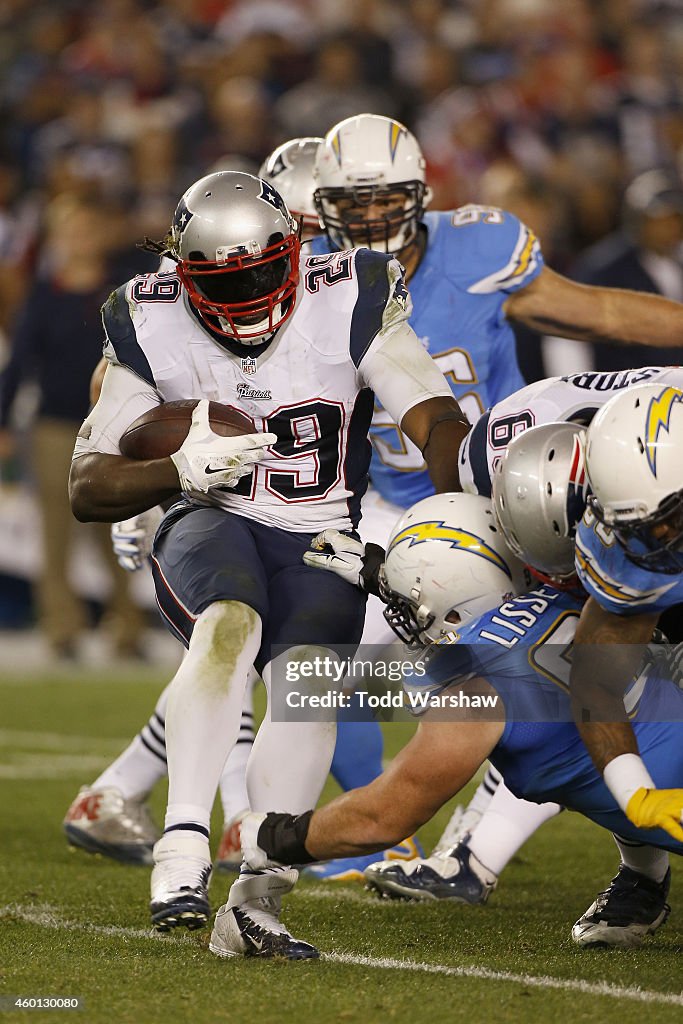 New England Patriots v San Diego Chargers
