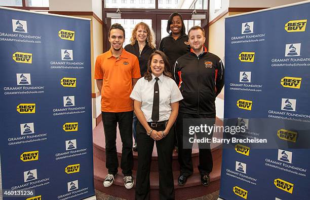 Best Buy and the Geek Squad during the Best Buy GRAMMY Camp - Weekend at DePaul University on December 6, 2014 in Chicago, Illinois.