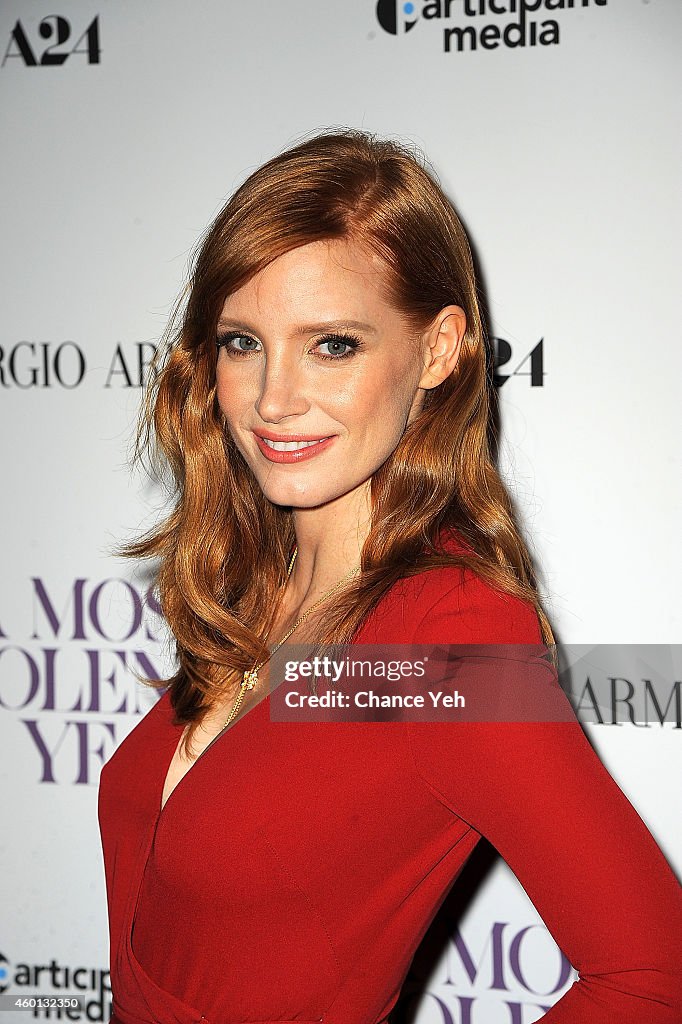 "A Most Violent Year" New York Premiere