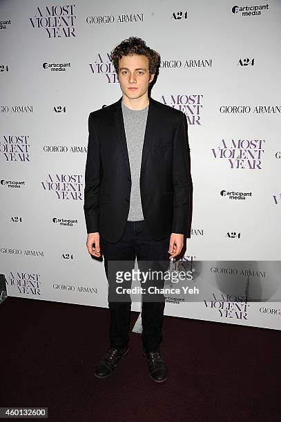 Ben Rosenfield attends "A Most Violent Year" New York Premiere at Florence Gould Hall on December 7, 2014 in New York City.