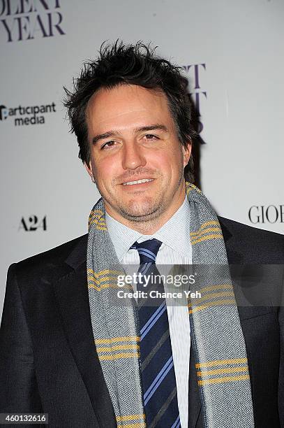 Neal Dodson attends "A Most Violent Year" New York Premiere at Florence Gould Hall on December 7, 2014 in New York City.