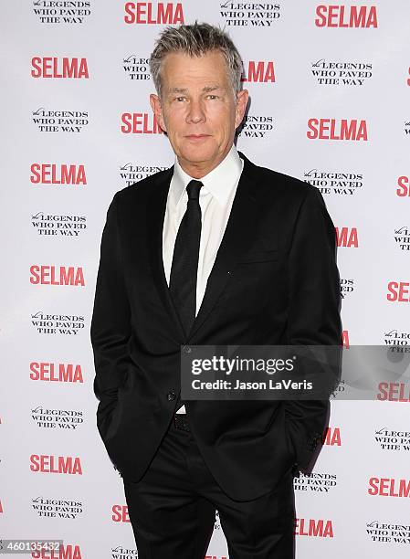 Producer David Foster attends the "Selma" and the Legends Who Paved the Way gala at Bacara Resort on December 6, 2014 in Goleta, California.