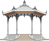 Pretty bandstand