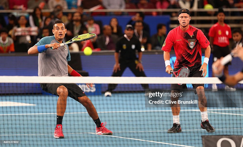 Coca-Cola International Premier Tennis League - India: Day Two