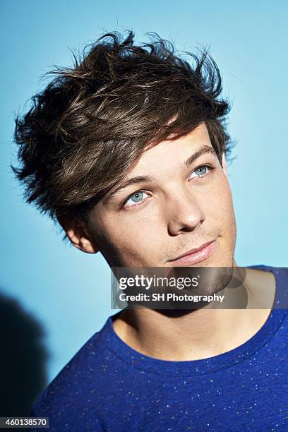 Singer Louis Tomlinson of pop band One Direction is photographed on May 9, 2012 in London, England.