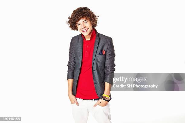 Singer Harry Styles of pop band One Direction is photographed on December 21, 2010 in London, England.